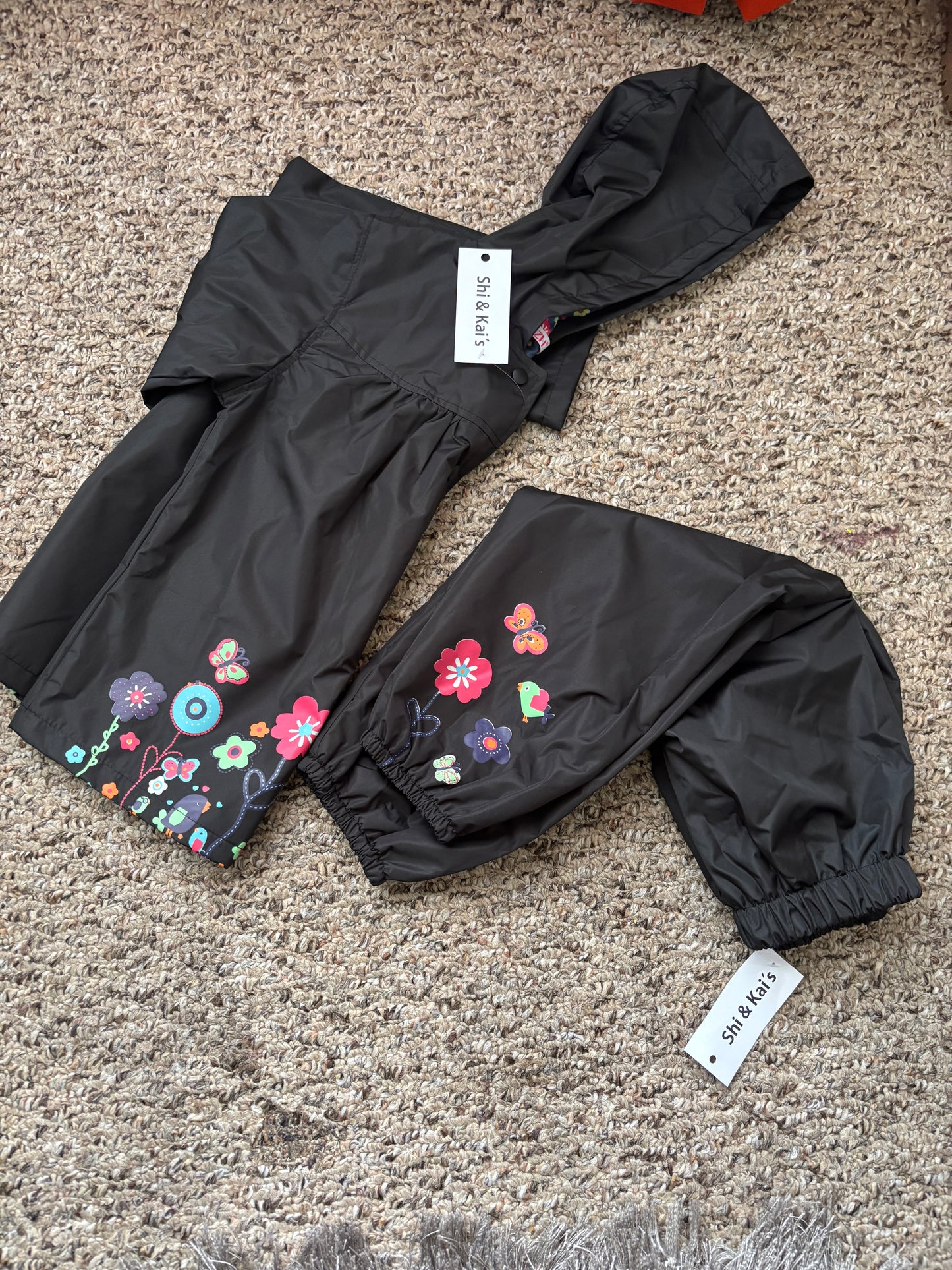 Rain jacket set