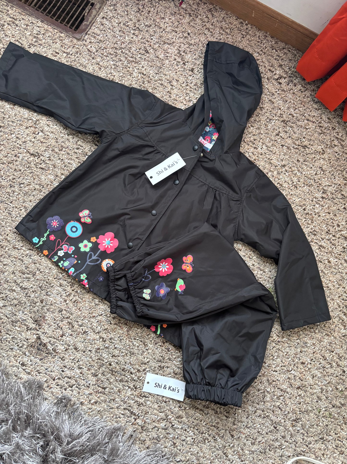 Rain jacket set
