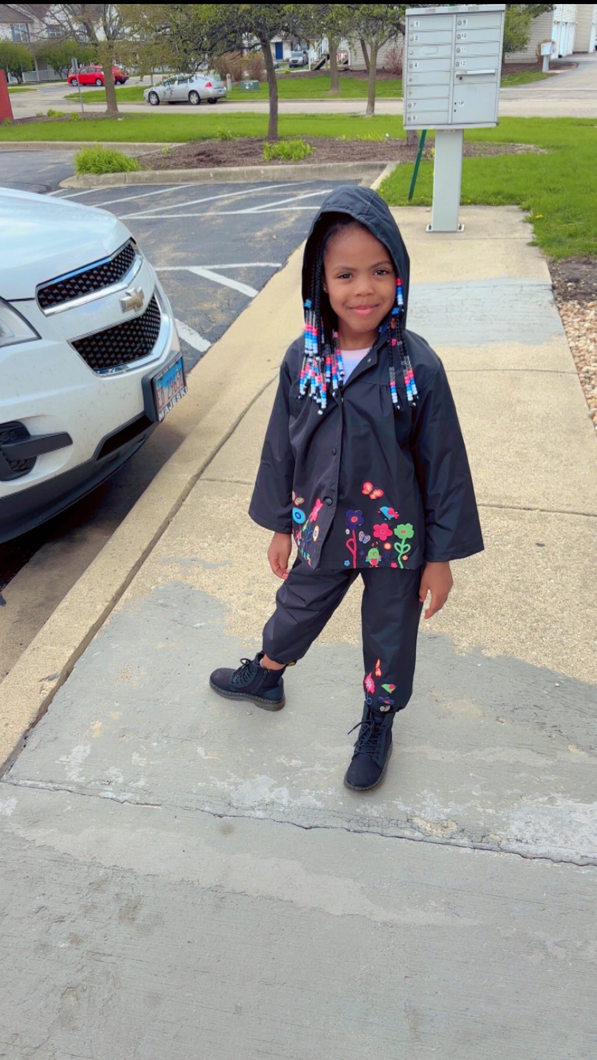 Rain jacket set