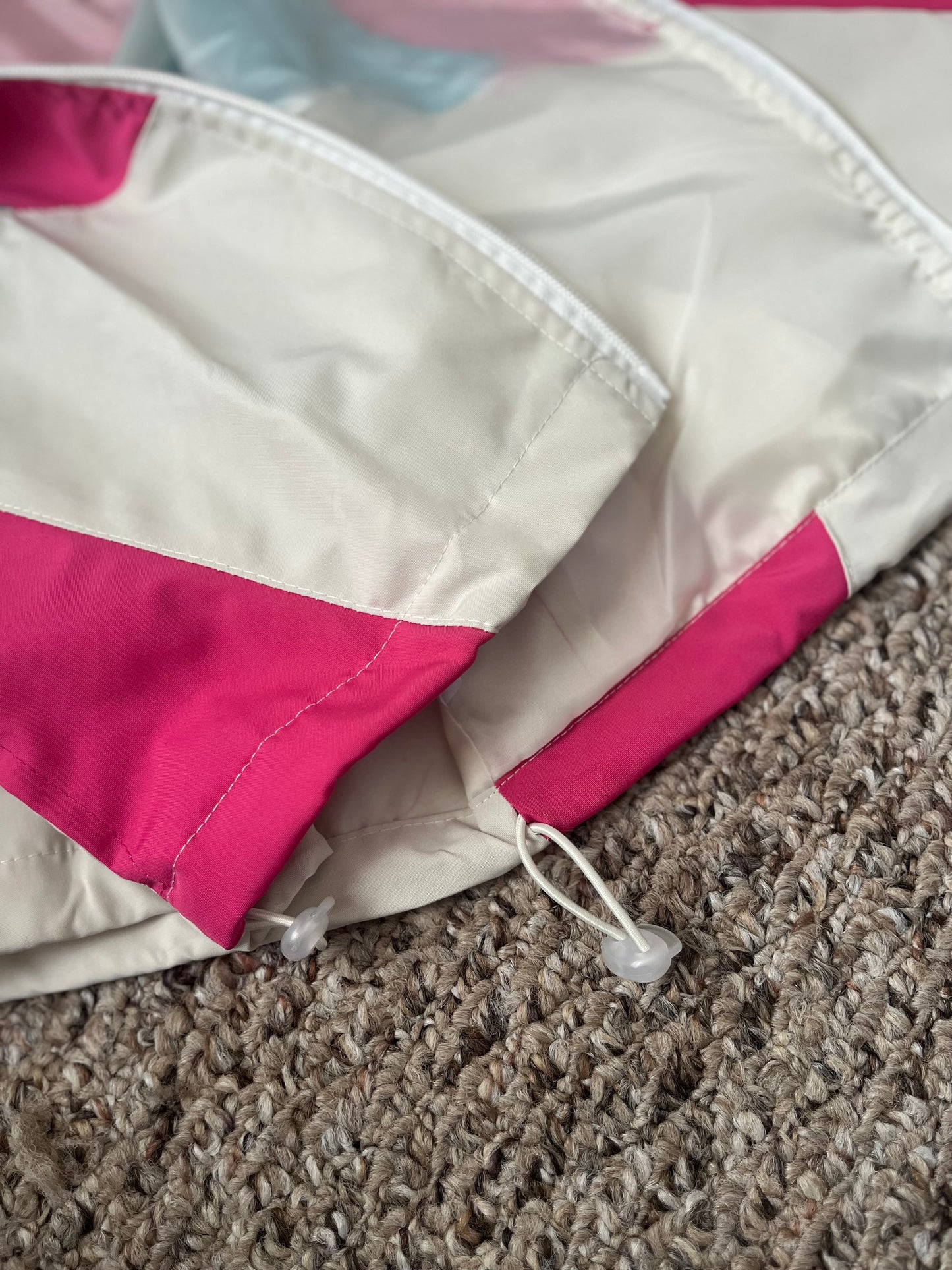 Wind breaker jacket.