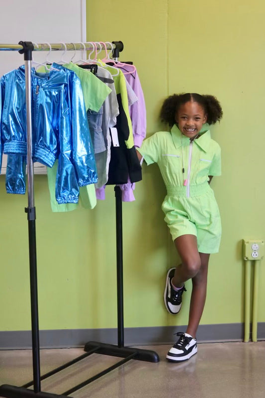 Lime Green romper